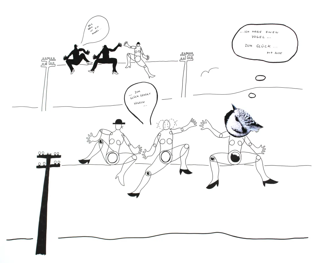Zum Glück habe ich einen Vogel